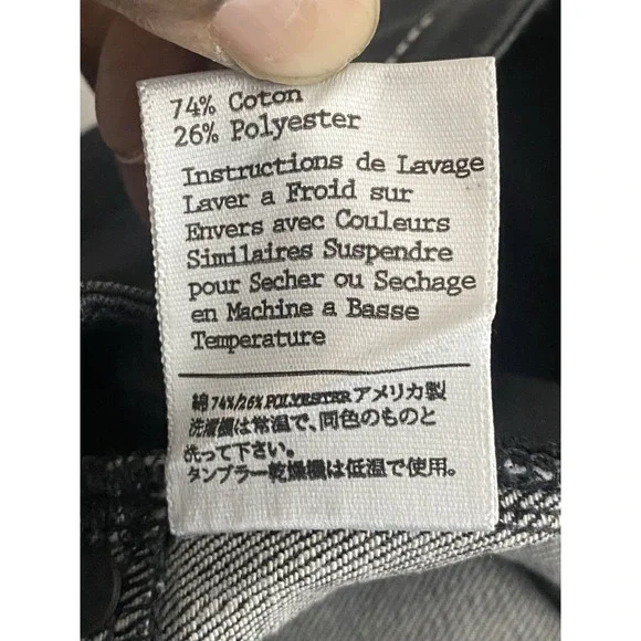 Earnest Sewn Audrey 541 Jeans Pants Leggings Mamba Black Women's Size 31 - Picture 5 of 6